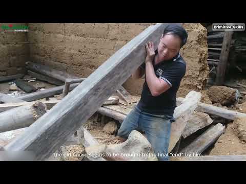 From a Dilapidated House to a Dream Villa made of STONE and Wood in 180 Days | by@PrimitiveSkillsnet