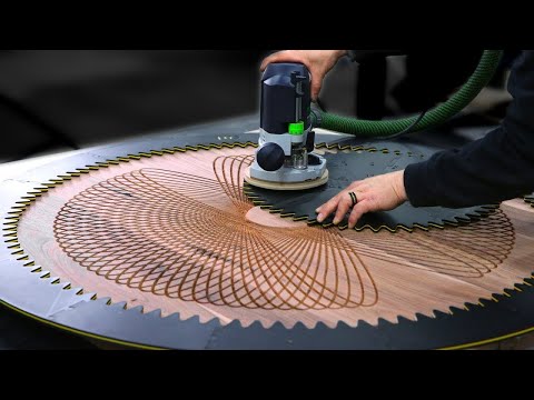 This Toy Carved The Nicest Table I've Ever Made.