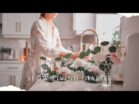 Embracing the Art of Slow Living in My 40s  | Spring Home Refresh | 6 AM Relaxing Morning Routine