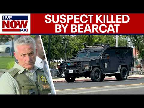 Bearcat runs over, kills shooting suspect in CA