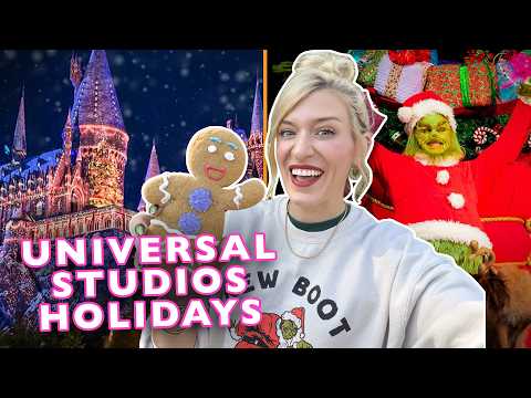 Universal Holidays Are Finally BACK! | Grinch, Harry Potter, Parade & Tour In Orlando