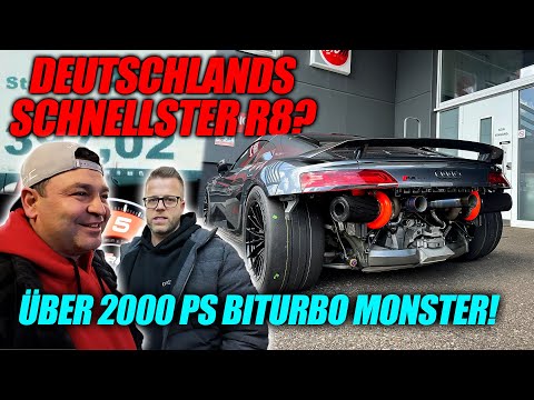 Deutschlands schnellster Audi R8 Biturbo? - Büny's Monster mit über 2000PS!