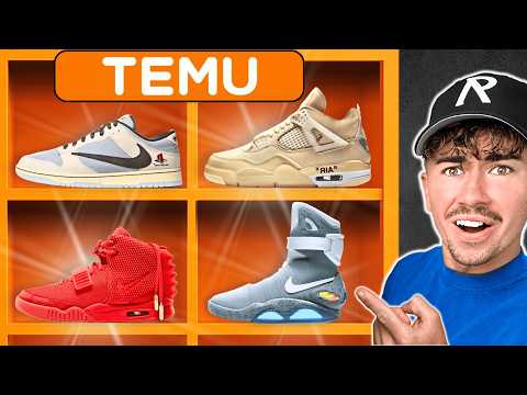 Can I build a $10,000 Sneaker Collection only using TEMU?
