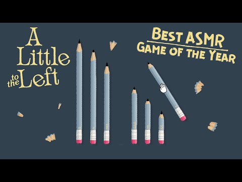 My FAVORITE ASMR Game of 2022 ✨ A Little to the Left ✨ Ear to Ear Whispering 😴 Ad