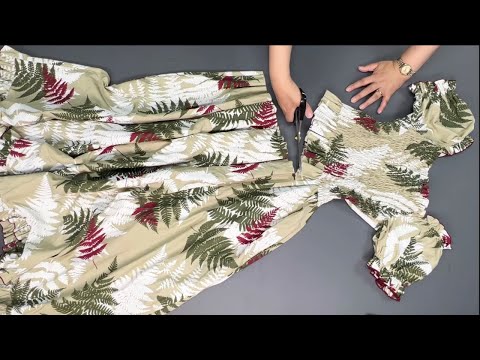 [DIY] Five amazing works are created with just one dress you don't wear!