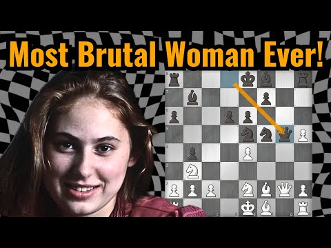 Judit Polgar Goes GODDESS Mode! SHOCKS World's #3 w/ IMMORTAL Queen Sac!