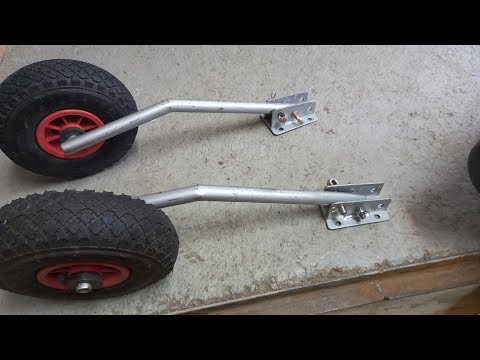 Транцевые колёса своими руками