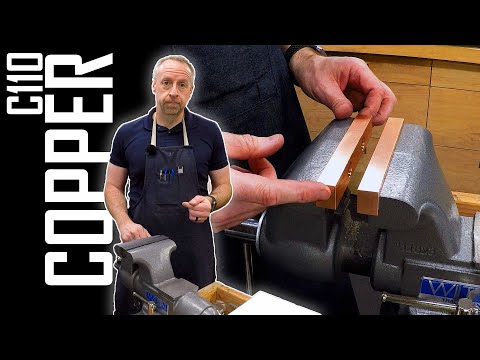 First Attempt Machining Copper - Making Copper Soft Jaws - C110