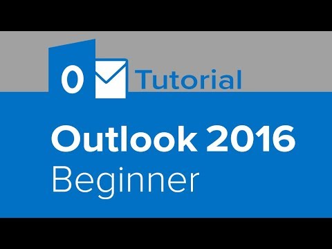 Outlook 2016 Beginner Tutorial