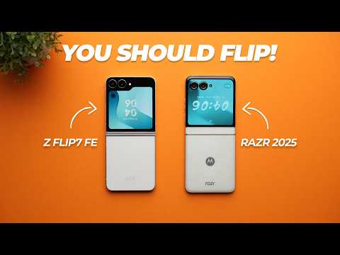Galaxy Z Flip 7 FE vs Motorola Razr 2025: Choose this one!
