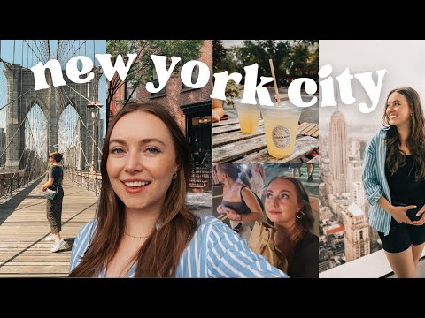spend a week with me in nyc vlog + best travel itinerary! (food, views, coffee)
