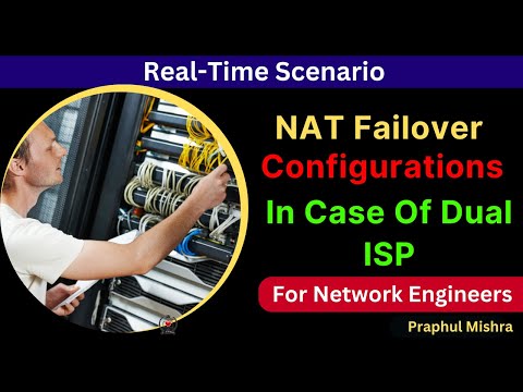 How To Configure NAT Failover In Case Of Dual ISP | IP SLA and Track Configurations