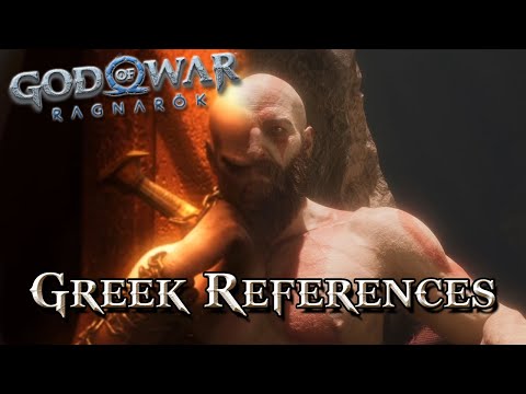 All Greek References│God of War: Ragnarok - Valhalla DLC