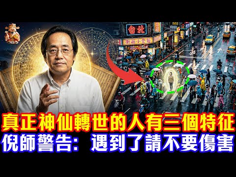 倪海廈：有人是神仙自己卻不知道！真正神仙轉世的人，身上會有這3種特徵！#倪海廈 #倪師傳承 #修行 #福報 #taiwan