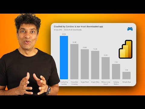 Stop making boring column charts in Power BI - Do this instead 💡