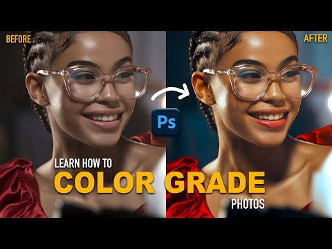 How To Color Grade and Make Photos Pop In Photoshop