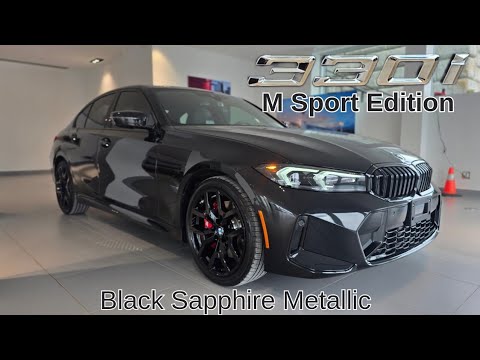 NEW ARRIVAL! 2026 BMW 330i xDrive M Sport Edition Black Sapphire Metallic on Black #bmw #330i #g20 