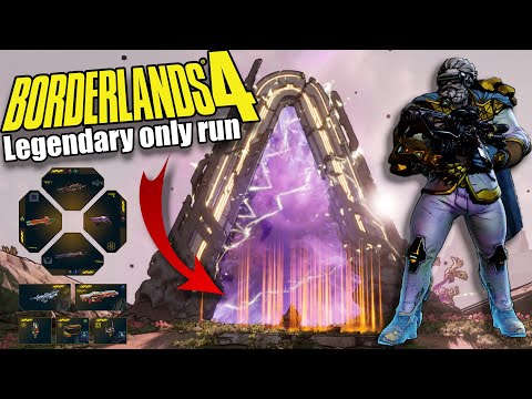 How Hard Is It To Beat Borderlands 4 With Only Legendaries?