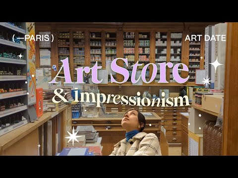 The World Oldest Art Store is in Paris? ♡