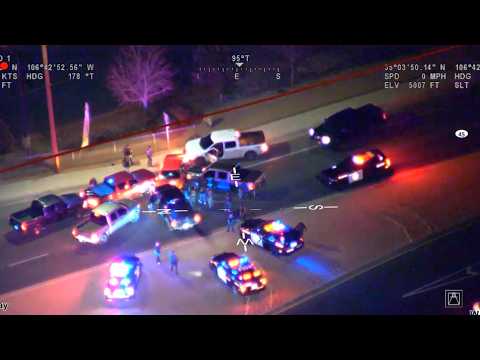 Massive Response to Fleeing Dodge Hellcat