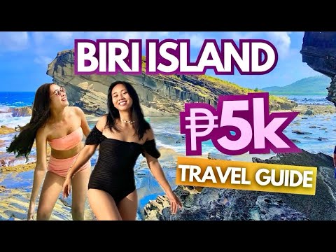 Biri Island 2025: Travel Guide + Itinerary • ₱5000 Budget • Northern Samar Philippines Tour Vlog