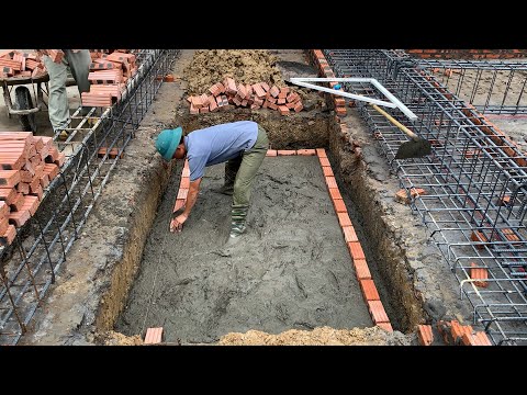 Construction Of A Domestic Water Filter Tank With A Capacity Of 6m³ Of Water, Sturdy And Effective