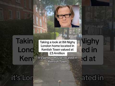Bill Nighy celebrity homes Bill Nighy’s £3.2m London home #billnighy #home #celebrityhouse