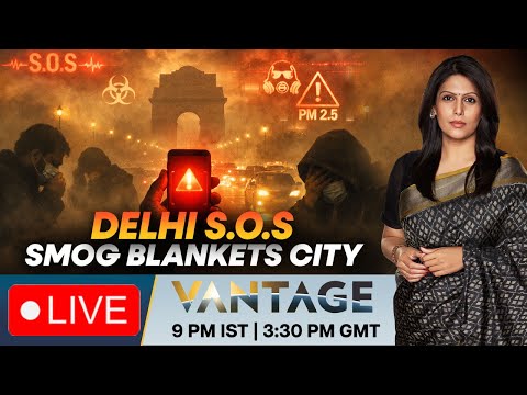 Delhi Air Crisis LIVE: Old Cars Banned, Construction Halted in New Curbs | Vantage with Palki Sharma