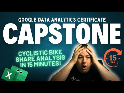 Google Data Analytics Professional Certificate Capstone Case Study In Excel