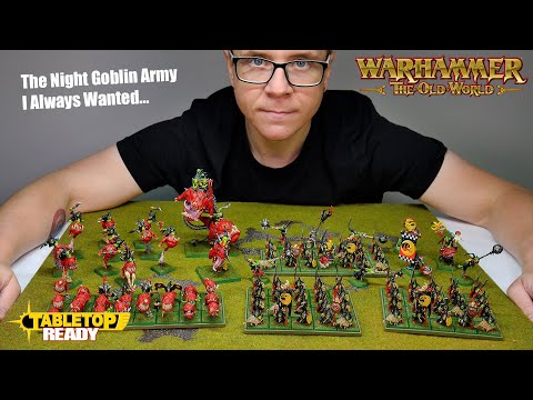 I finally have The Warhammer Old World Army I always wanted