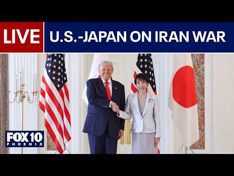 🔴 LIVE: President Trump meets with Prime Minister of Japan amid Iran war | FOX 10 Phoenix