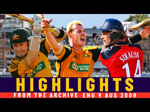 Brett Lee Blows England Away With Some SERIOUS Pace! | Classic ODI | Eng v Aus 2009