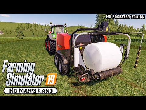 Making 100 silage bales! ★ Farming Simulator 2019 Timelapse ★ No Man's Land ★ 84