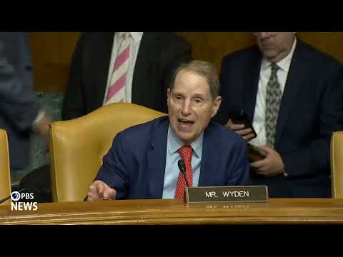 WATCH: Sen. Wyden questions OMB chief Vought in Trump budget hearing