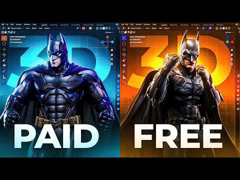 0$ vs 100$ 3D AI Generators: Who wins?