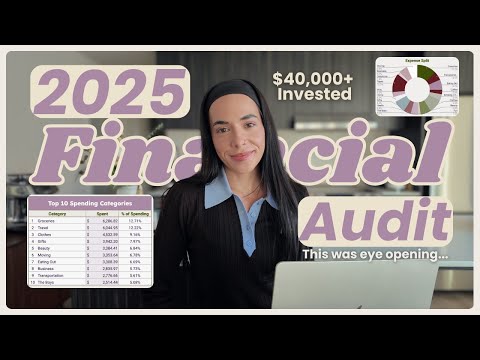 I Tracked Every Dollar in 2025… How Much I Spent, Saved, & Invested + 2026 Budget Tracker Showcase