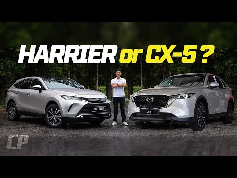 2024 Mazda CX-5 or Toyota Harrier ? 對比分析