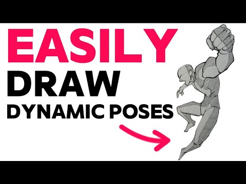 How to Draw DYNAMIC Poses (Beginner Friendly!)