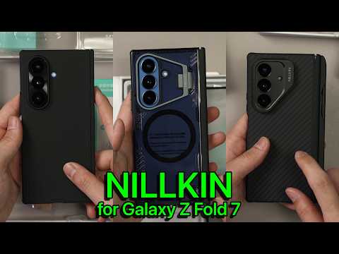 The Best Nillkin Cases You NEED to See! 😍 for Samsung Galaxy Z Fold7!