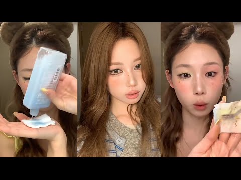 GRWM douyin ASMR real sound COMPILATION✨🌸 EP.5 | ASMR MAKEUP 메이크업