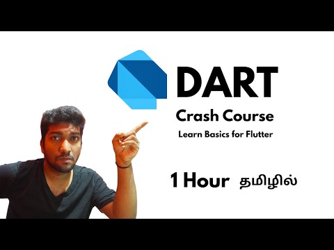 Learn Dart for Flutter in Tamil | Complete 1 Hour Crash Course (2025)