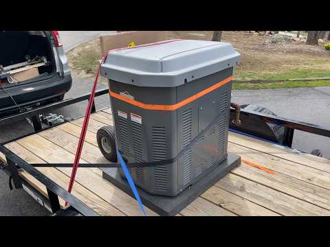 Briggs Standby Generator Delivers