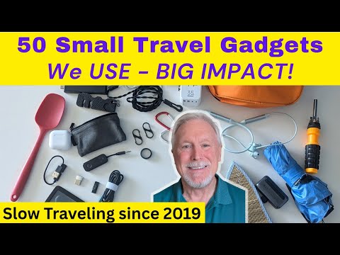 50 Small Travel Gadgets We Use as Full-Time Slow Travelers