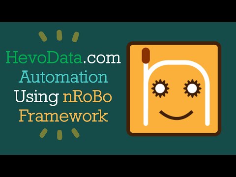 HevoData.com automation | #nRoBo #testautomationframework