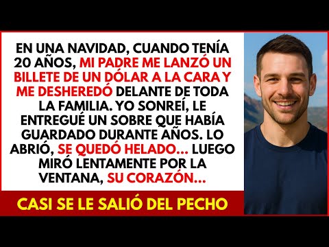 En Navidad, mi padre me lanzó 1 dólar a la cara — Luego le di un sobre que lo cambió todo