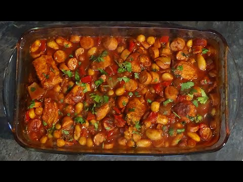 Easy Traditional French Chicken Cassoulet