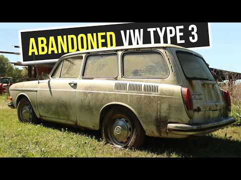 Abandoned VW Type 3 Squareback Rescue | Will It Run After 30 Years? | RESTORED