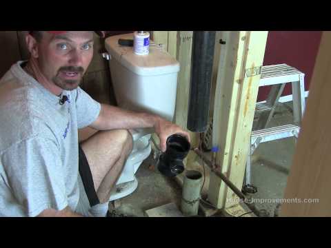 How To Cut And Replace Cast Drain Pipe