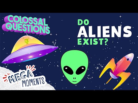 Do ALIENS Exist!? 👽 🚀 | Facts about SPACE for Kids 🧠 | Colossal Questions