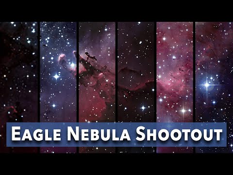 Six Cameras Shoot the Eagle Nebula - Astrophotography comparison with Sony a7RV, Canon R6, and more